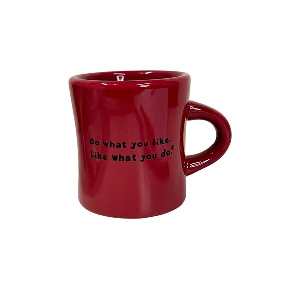 Life is Good Coffee Tea Cup Mug Fall Leaves Autumn Red Home Ceramic EUC - Picture 2 of 4